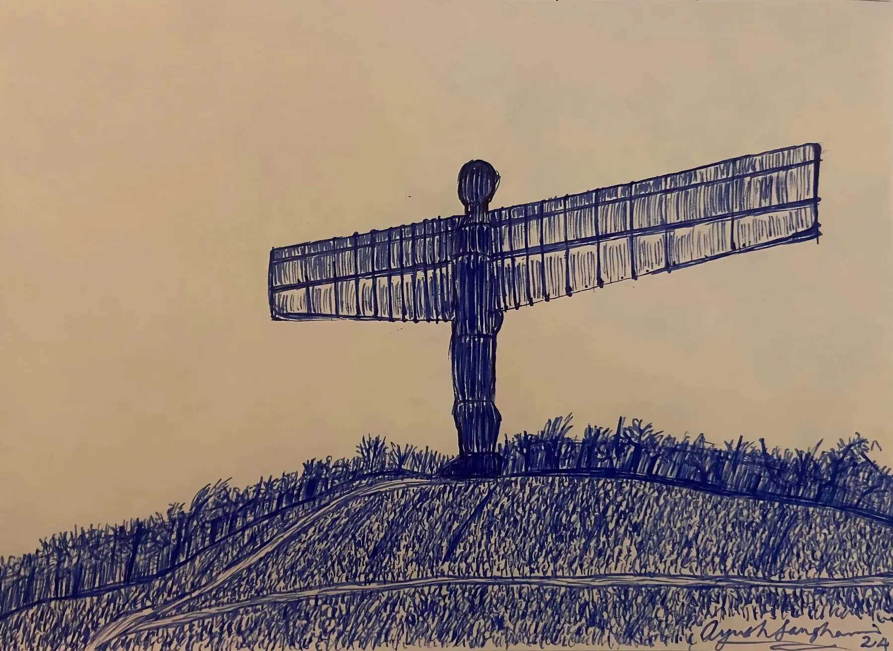 Angel of the North sculpture, Gateshead